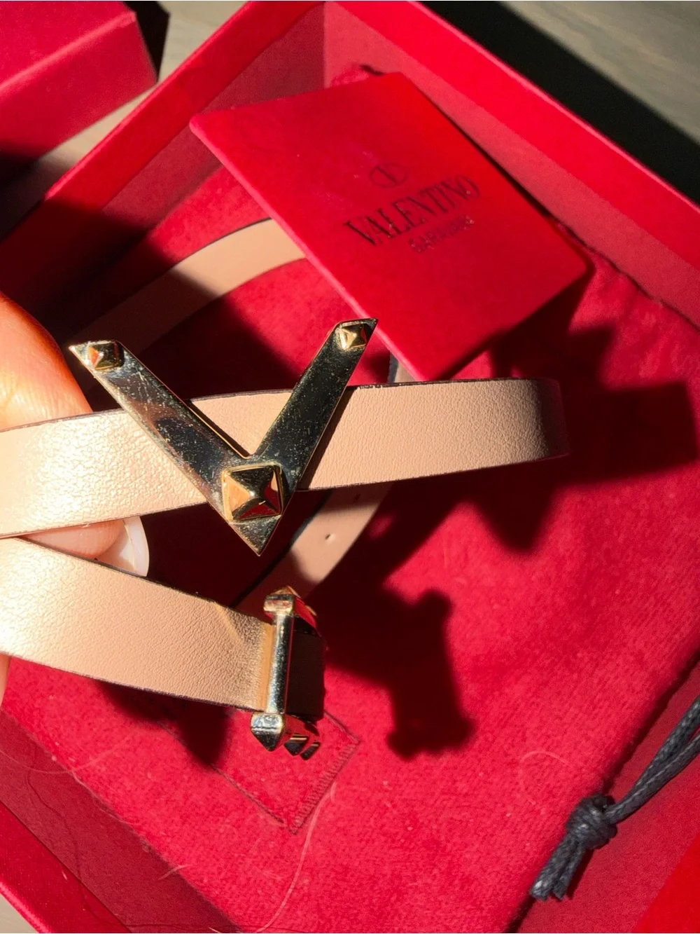 Valentino authentic tan